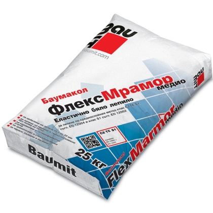 БАУМИТ БАУМАКОЛ ФЛЕКС МРАМОР МЕДИО 25КГ.