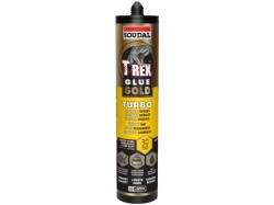SOUDAL МОНТ.ЛЕПИЛО T-REX GOLD TURBO БЯЛО 290МЛ